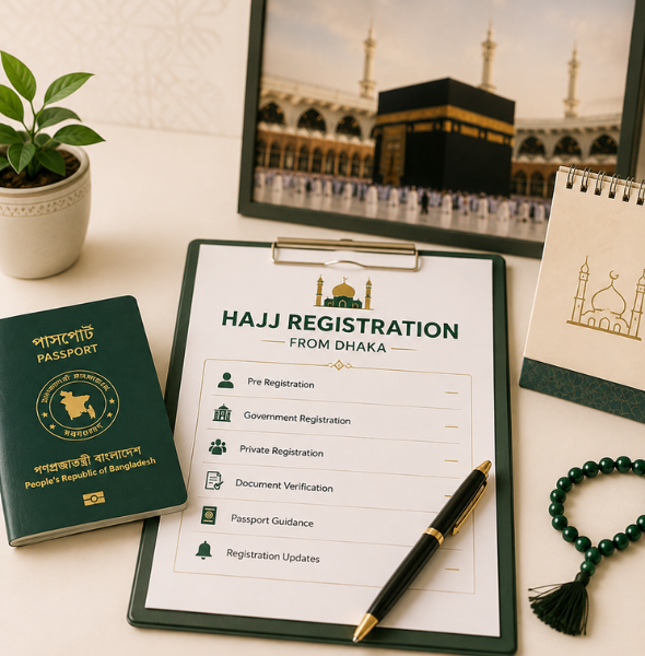 Hajj Registration from Dhaka